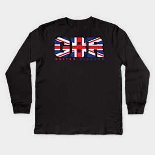 United Kingdom Kids Long Sleeve T-Shirt